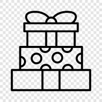 christmas, gift, present, gift giving icon svg