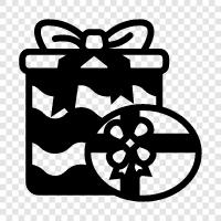 Christmas Gift Box icon svg