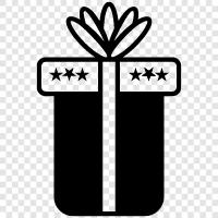 Christmas, Gifts, Presents, Receiver icon svg