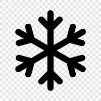 Christmas, snow, cold, frosty icon svg