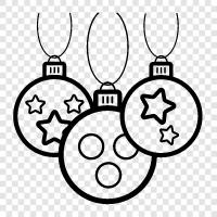 Weihnachten, Geschenk, Ornament, Feiertag symbol