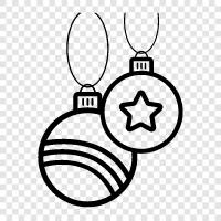christmas, ball, decorations, holiday icon svg