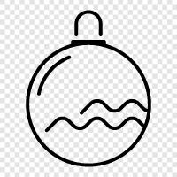 Christmas Ornaments, Christmas Decorations, Christmas Tree, Holiday Dec icon svg