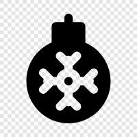 Weihnachtsschmuck, Weihnachtsbaumschmuck, Weihnachten symbol