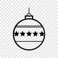 christmas ornaments, christmas tree ornaments, christmas, christmas ornament icon svg