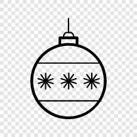 christmas ornaments, christmas gift, christmas gift ideas, christmas ornament icon svg