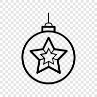 christmas ornaments, christmas tree ornaments, christmas, christmas ornament icon svg