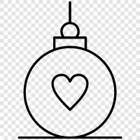christmas ornaments, christmas tree ornaments, christmas, christmas ornament icon svg