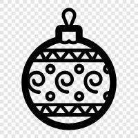 christmas tree, christmas decorations, christmas gifts, christmas ornament icon svg