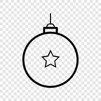 christmas tree, christmas ornaments, christmas gift, christ icon svg