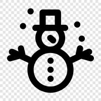 Christmas, costumes, decorations, Snowman icon svg
