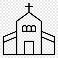 Kirche, Religion, Lehre, Glauben symbol