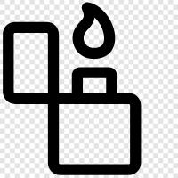 Cigarette, Cigarette Lighter, Lighter fluid, Lighter icon svg