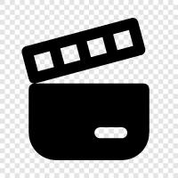 cinema, movie, motion picture, moving image icon svg