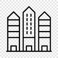 city, municipality, community, residence icon svg