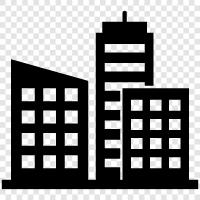 city, urban, architecture, planning icon svg