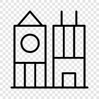 city life, cityscape, cityscape photography, architecture icon svg