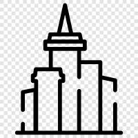 city life, cityscape, architecture, urban planning icon svg