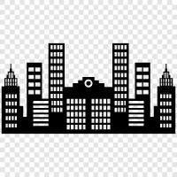 City life, Cityscape, Cityscape photography, Cityscape photography tips icon svg