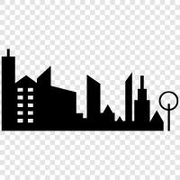 City life, Cityscape, Cityscape photography, Cityscape photography tips icon svg