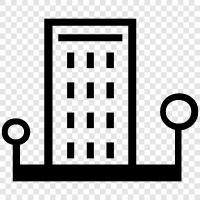 city life, city life style, cityscape, City icon svg