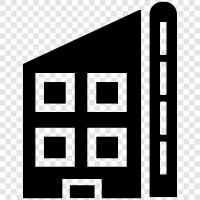 city life, cityscapes, urbanization, architecture icon svg