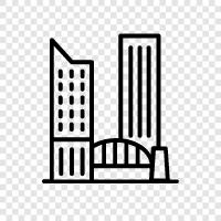 city life, city planning, city development, city transport icon svg