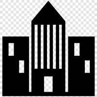 city life, city streets, cityscape, concrete icon svg