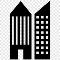 City life, City planning, Cityscape, Cityscape architecture icon svg