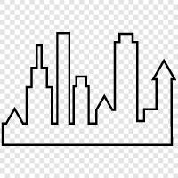 city life, cityscape, cityscape photography, cityscape photography tips icon svg