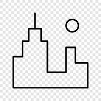 cityscape, skyline fotoğraf, cityscape fotoğraf, skyline fotoğraf ipuçları ikon svg