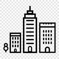 cityscape, urban landscape, urban planning, cityscape painting icon svg