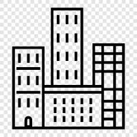 Stadtbild, Skyline, Stadtlandschaft, Stadtbildfotografie symbol