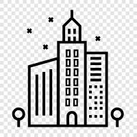 cityscape, cityscape photography, architecture, urban planning icon svg