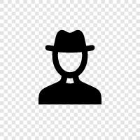 classic, 1920s, hat, fashion icon svg