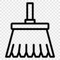 sauber, staub, mop, staubsauger symbol