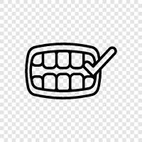 Clean Teeth, Check Teeth Whitening, Healthy Teeth, Check Teeth icon svg