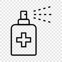 cleaner, disinfectant, Germicidal, Sterilizing icon svg