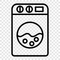 cleaning, laundry detergent, laundry baskets, laundry room icon svg