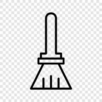 cleaning, dustpan, mop, sweep icon svg