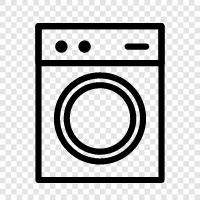 Reinigung, Waschmittel, Waschküche, Kleidung symbol