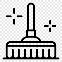 cleaning, dustpan, sweeping, mop icon svg