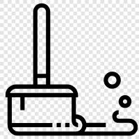 cleaning, floor, house, dust icon svg