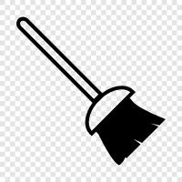 cleaning, dust, sweeping, cleaning supplies icon svg