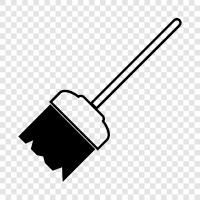 cleaning, dusting, sweeping, cleaning supplies icon svg