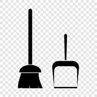 cleaning, dustpan, sweep, dust icon svg