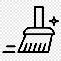 cleaning, dusting, sweeping, mop icon svg