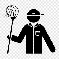 cleaning, cleaning supplies, janitorial, housekeeping icon svg