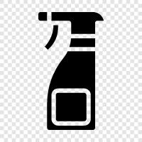 cleaning products, cleaners, allpurpose cleaner, glass cleaner icon svg
