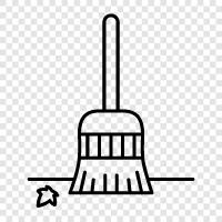 cleaning, dustpan, sweeping, floor icon svg